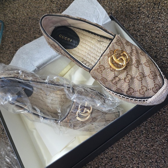 GUCCI ESPADRILLES SIZE 39 - Picture 1 of 7